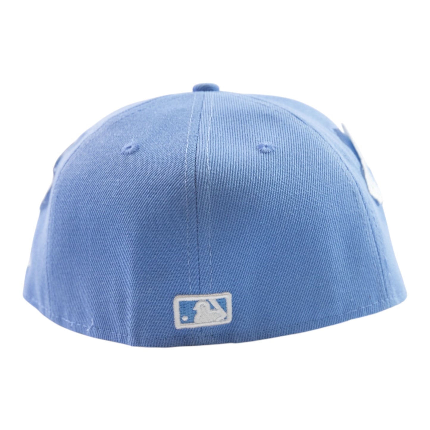 Light Blue "Flower" Fitted Cap