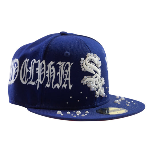 Blue SOX "Pearl Shower" Fitted Cap