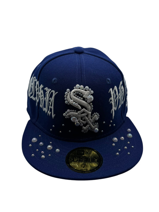 Blue SOX "Pearl Shower" Fitted Cap