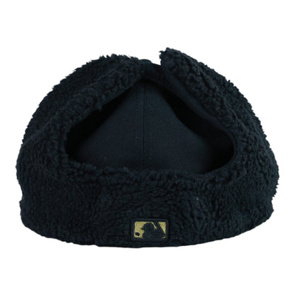 Black Dogear LA Fitted "Golden Pearl" Cap
