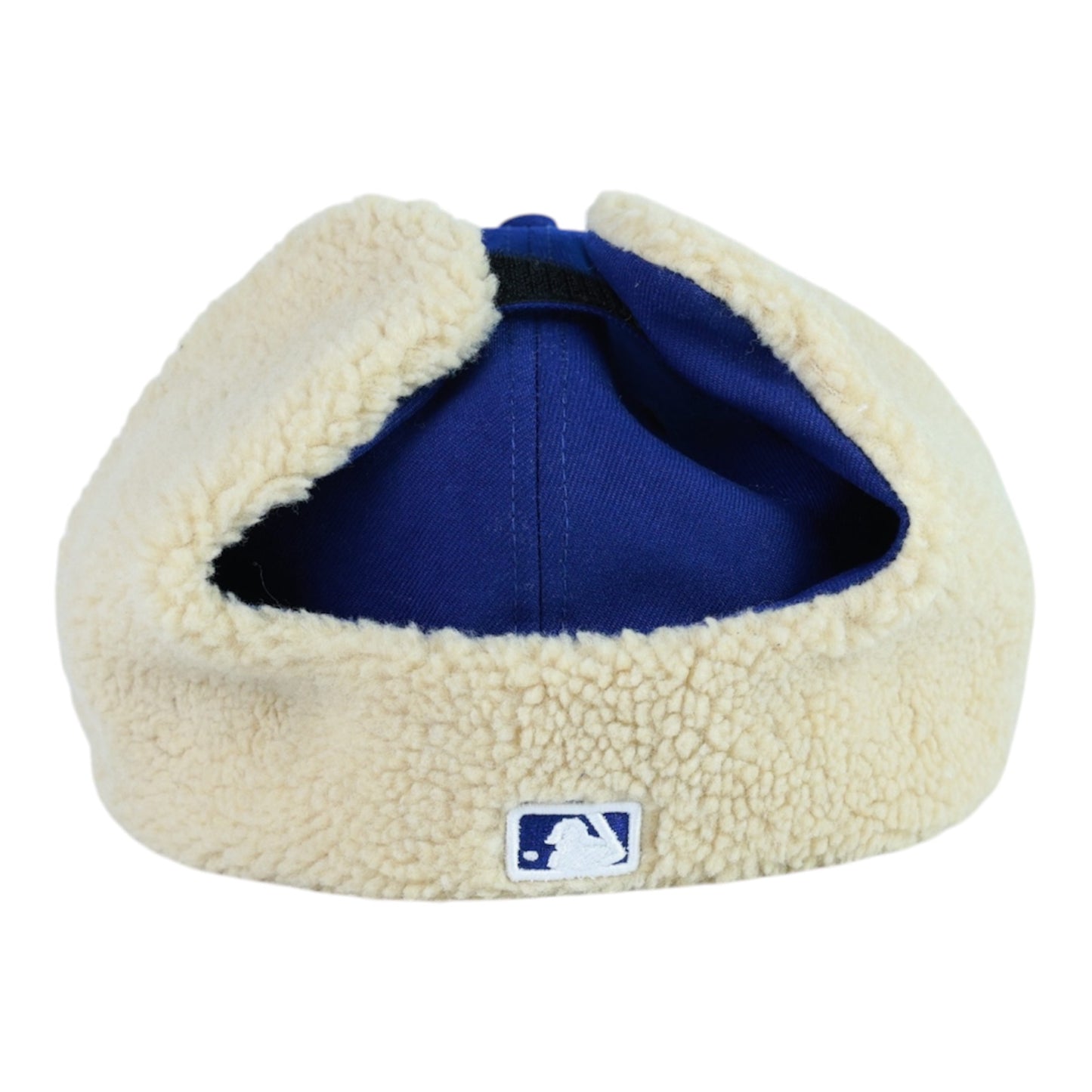 Blue Dogear Fitted "White Pearl" Cap