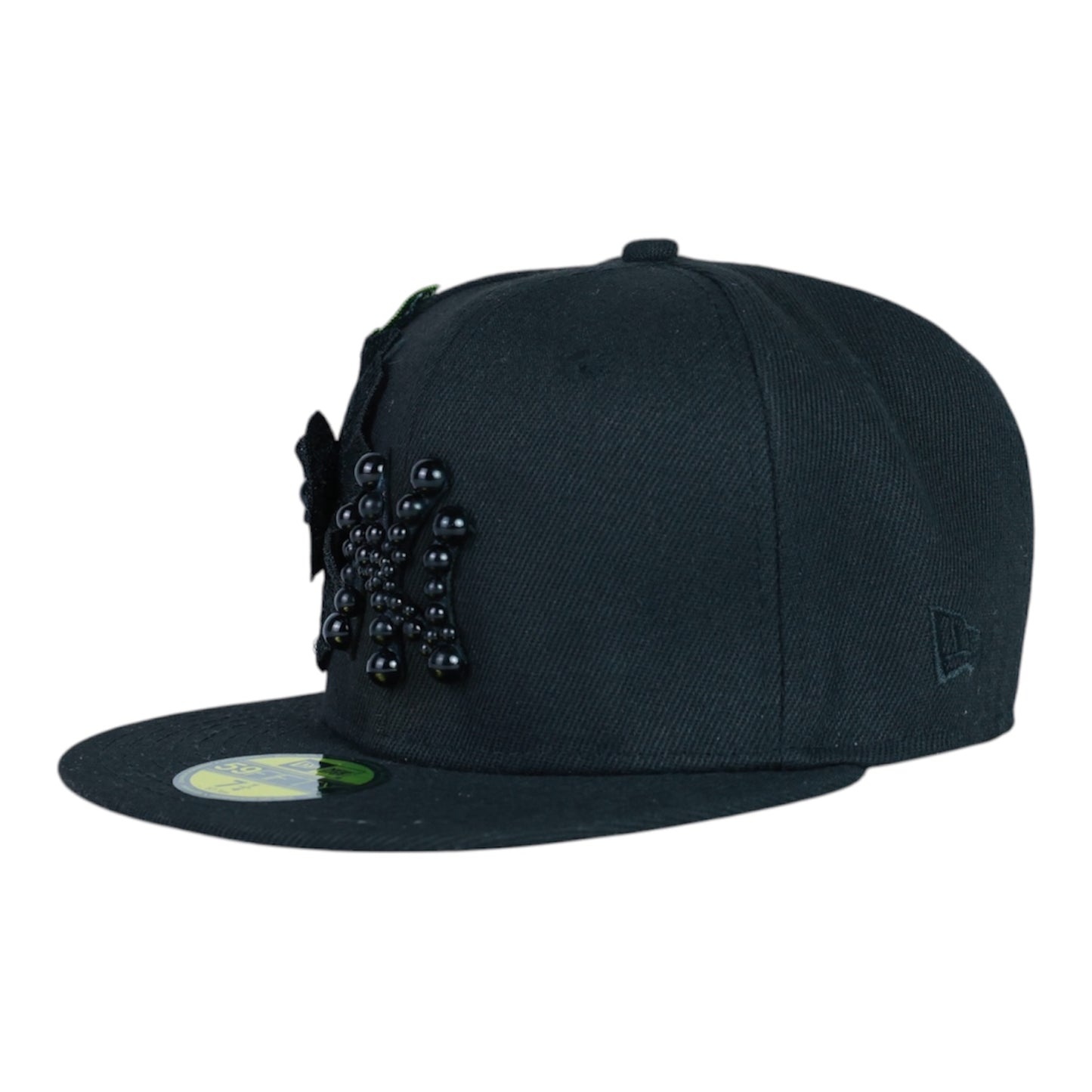 Black Rose Fitted "Black Pearl Logo" Cap