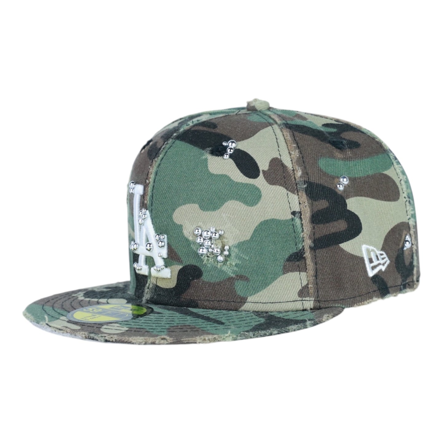 LA Camo Fitted "Bullet Pearls" Cap
