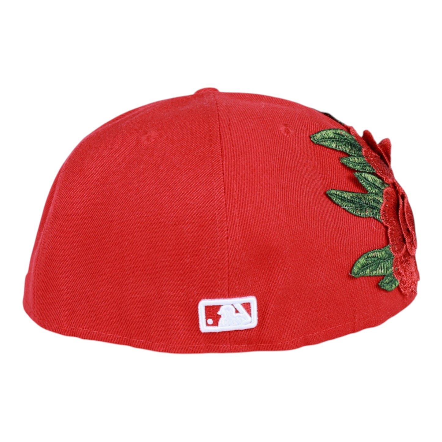 Red Roses Fitted "White Pearl Logo" Cap