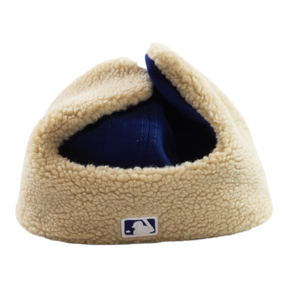 Blue Dogear LA "SIlver Pearl Logo" Fitted Cap
