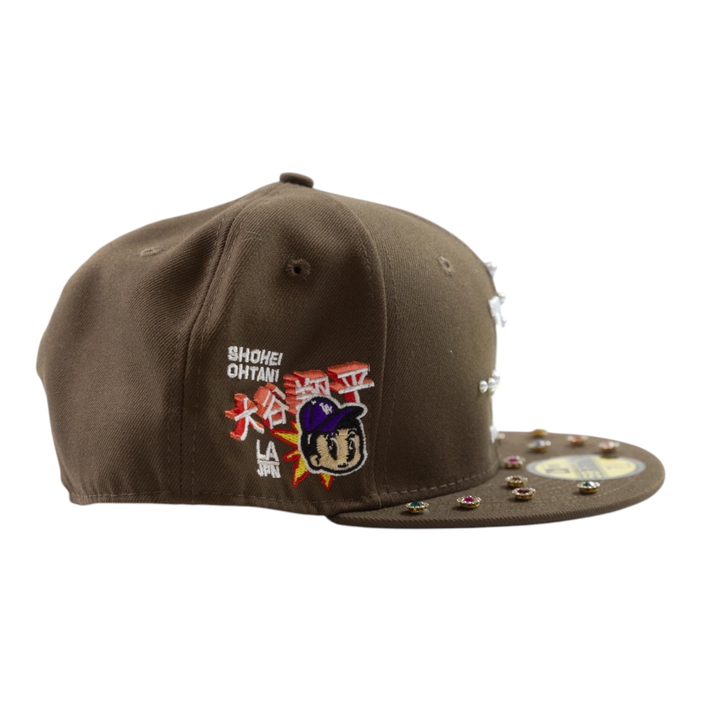 Brown LA "Japan Style" Fitted Cap