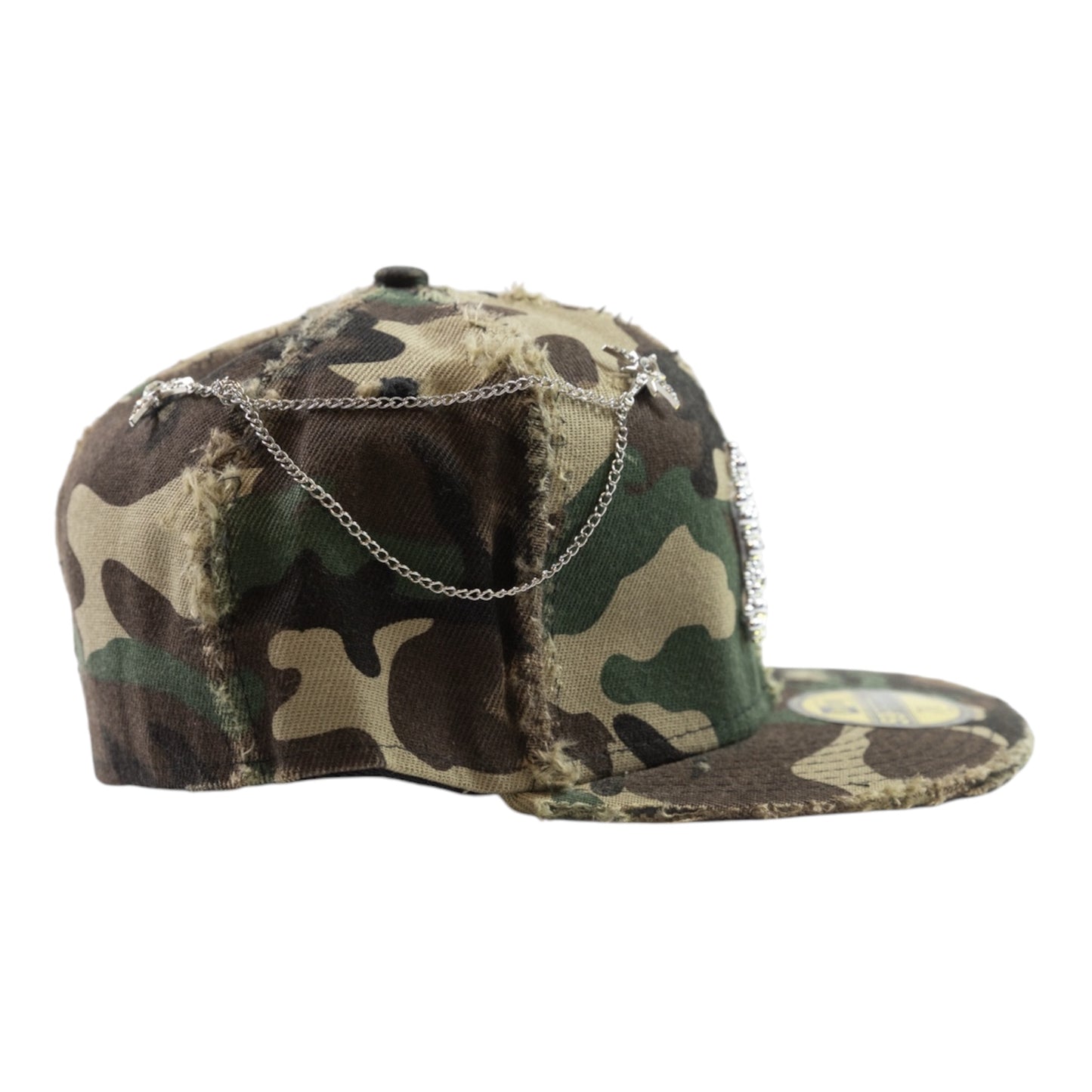 NY CAMO "BULLET PEARLS" FITTED CAP