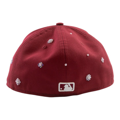 LA "Crimson Pearl" Custom – Burgundy Luxe Edition