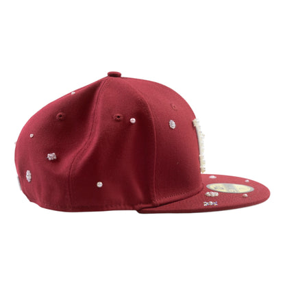 LA "Crimson Pearl" Custom – Burgundy Luxe Edition