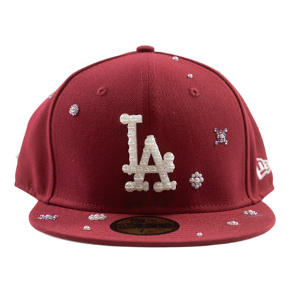 LA "Crimson Pearl" Custom – Burgundy Luxe Edition