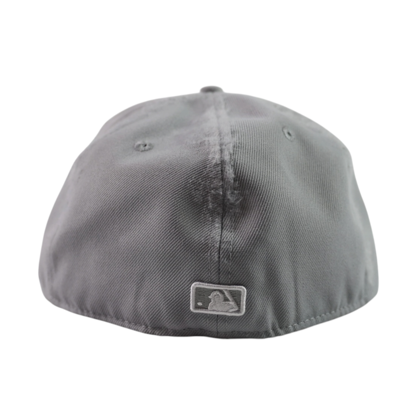 Grey "Silver Diamond" LA Distressed Fitted Cap