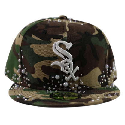 PEARL RAIN CAMO SOX FITTED CAP