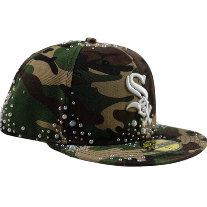 PEARL RAIN CAMO SOX FITTED CAP