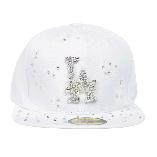 LA "WHITE DIAMOND" CUSTOM CAP