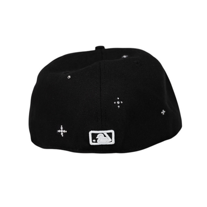 BLACK UPSIDE DOWN LA STARS CAP