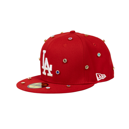 RED LA "MULTIPLE COLORS" CAP