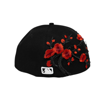 DARK LA "RED BLOSSOM" CAP