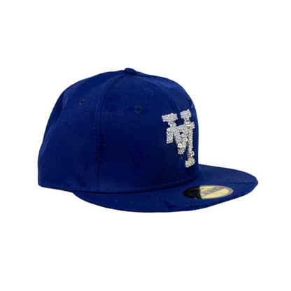 ROYAL BLUE LA "INVERTED CHROME" CAP