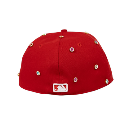 RED LA "MULTIPLE COLORS" CAP
