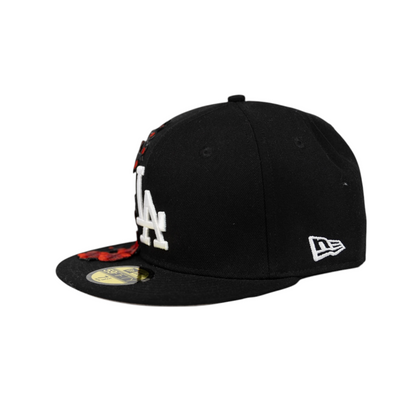 DARK LA "RED BLOSSOM" CAP